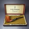 Savinelli Nonpareil 9004 Smooth Dublin w/ Horn Estate Briar Pipe, Unsmoked - Image 13