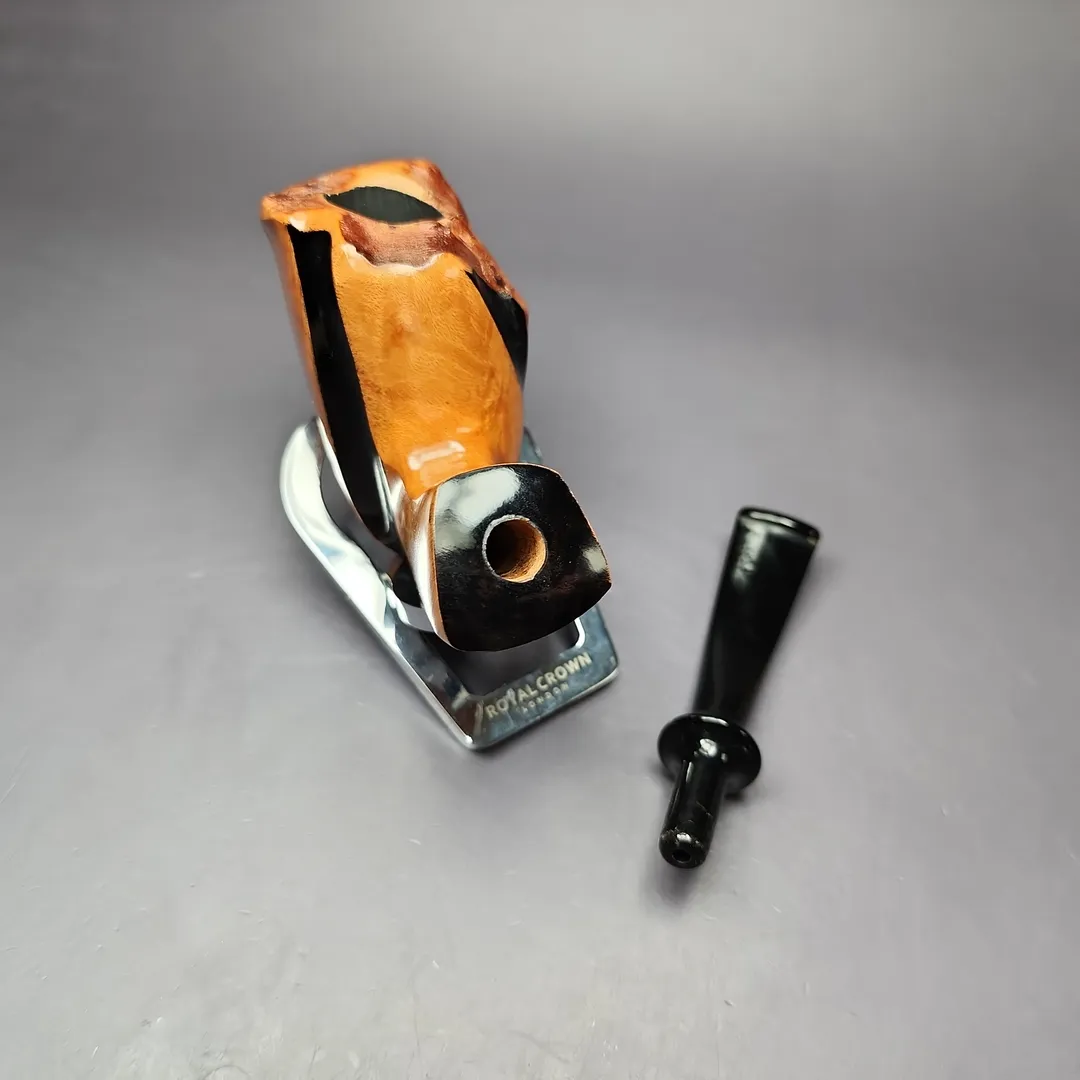 Nording Spiral Natural Smooth Freehand Estate Briar Pipe, Unsmoked - Image 13