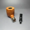 Cavicchi CCCCC Grade Smooth Billiard w/ Silver Estate Briar Pipe, Italian Estates - Image 13