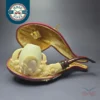 Fikri Baki Eagle Claw w/ Cumberland Estate Block Meerschaum Pipe, Turkish Estates