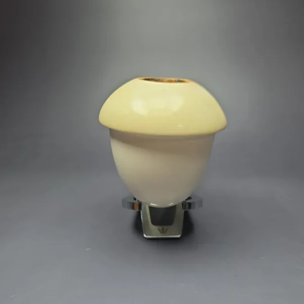 Fikri Baki Magnum Smooth Calabash w/ Cumberland Estate Block Meerschaum Pipe, - Image 4