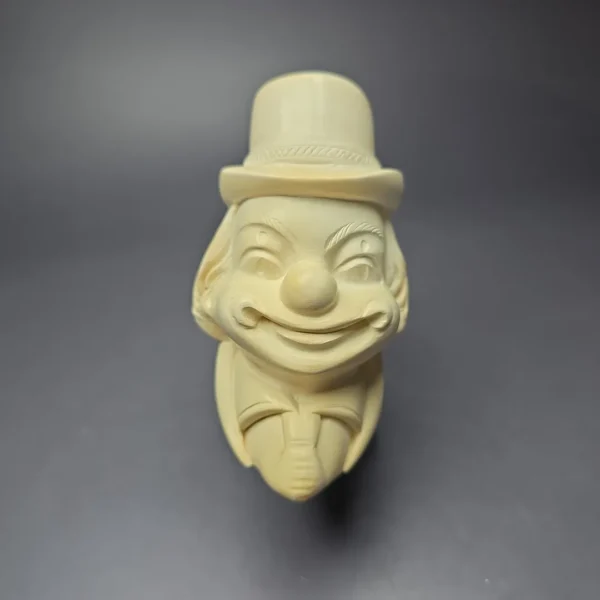 Servi Meerschaum Magnum Clown Estate Block Meerschaum Pipe, Turkish Estates - Image 5