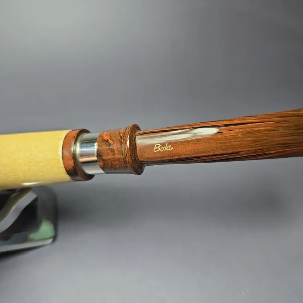 Fikri Baki Magnum Smooth Calabash w/ Cumberland Estate Block Meerschaum Pipe, - Image 7