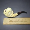 Fikri Baki Eagle Claw w/ Cumberland Estate Block Meerschaum Pipe, Turkish Estates - Image 9