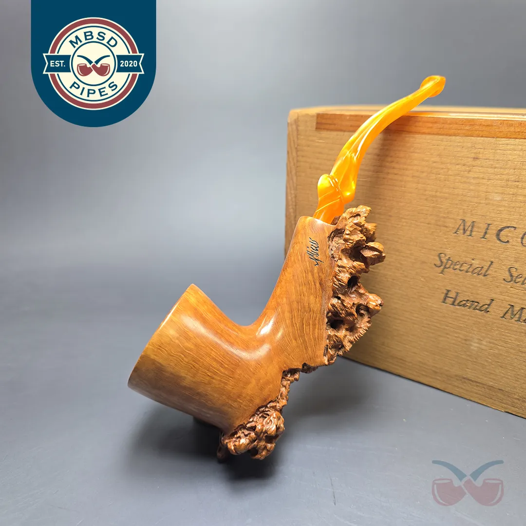 Micoli (Robert Burns) Special Selection XL Freehand Estate Briar Pipe, Unsmoked
