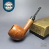 Sasieni Family Era Four Dot Natural Hurlingham S Smooth Apple Estate Briar Pipe, English Estates