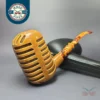 XXL Magnum Microphone Estate Block Meerschaum Pipe, Turkish Estates