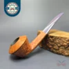 Martin Cermak Sandblasted Wide Shank Bulldog Estate Briar Pipe, Unsmoked
