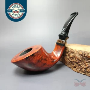 Nording Nosewarmer 3 2 Smooth Dublin w/ Black Palm Estate Briar Pipe, Unsmoked