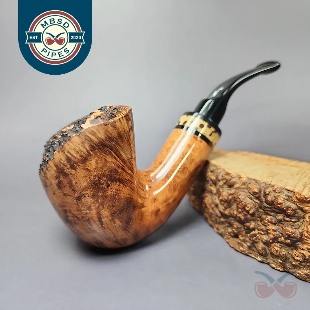 Nording Extra Grade 2 Smooth Freehand Estate Briar Pipe, Unsmoked