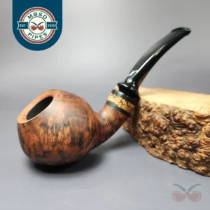 Nording Nose Warmer Smooth Apple w/ Polymerized Seeds Estate Briar Pipe, Unsmoked