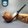 Castello Trademark 4K Smooth Army Bulldog Estate Briar Pipe, Italian Estates