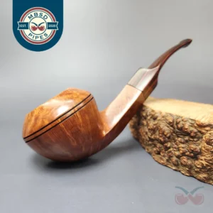 WO Larsen Select Smooth Bulldog w/ Cumberland Estate Briar Pipe, Danish Estates
