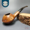 Edward's Spot Carved Squat Rhodesian Estate Briar Pipe, American Estates
