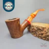 Unknown Smooth Poker Estate Briar Pipe, American Estates