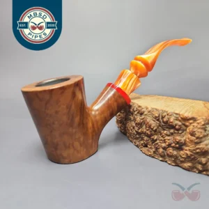 Unknown Smooth Poker Estate Briar Pipe, American Estates