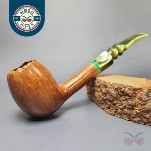 Edward's XL Smooth Egg w/ Acrylic Estate Briar Pipe, American Estates