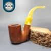 Savinelli Oscar Lucite 604 KS Smooth Oom Paul Estate Briar Pipe, Italian Estates