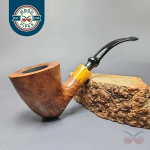 Hilson Unicorn 272 Smooth Dublin w/ Pipenite Estate Briar Pipe, Belgian Estates