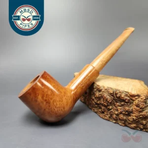 Butz Choquin Natural 1571 Smooth Billiard Estate Briar Pipe, Unsmoked, 9mm