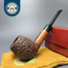 Ser Jacopo R1 XL Rusticated Apple Estate Briar Pipe, Italian Estates