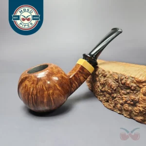 Massimo Damini Smooth Asymmetric Blowfish w/ Boxwood Estate Briar Pipe, Unsmoked