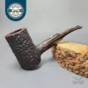 James Upshall Bark EXL Rusticated Poker w/ Cumberland Estate Briar Pipe, Unsmoked