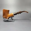 Edward's XL Smooth Freehand Dublin w/ Acrylic Estate Briar Pipe, American Estates - Image 2