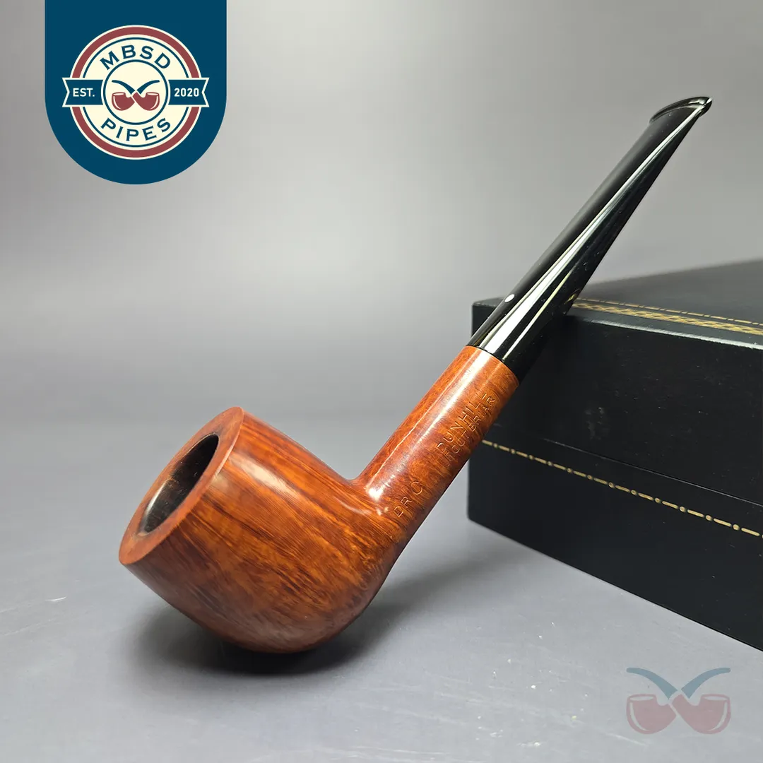Dunhill 1973 Dead Root C / DRC Root Briar Billiard Estate Briar Pipe, English Estates