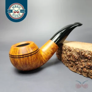 4th Generation 2023 Fathers, Friends and Fire Smooth Bullmoose Estate Briar Pipe, Unsmoked