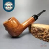 Design Berlin XL Spot Carved Billiard Estate Briar Pipe, Unsmoked, 9mm
