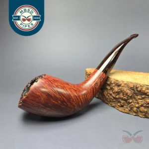 Elliott Nachwalter Large Smooth Horn Estate Briar Pipe, American Estates