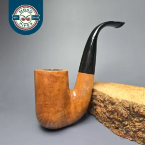 Ed Burak Connoisseur Smooth Oom Paul Estate Briar Pipe, American Estates