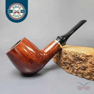 Vauen 3311 Smooth Straight Brandy Estate Briar Pipe, Unsmoked, 9mm