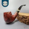 BBB Fiesta 304 Smooth Bent Billiard Estate Briar Pipe, Unsmoked