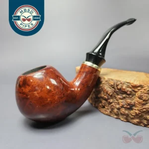 Vauen 3315 Smooth Apple Estate Briar Pipe, Unsmoked, 9mm