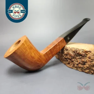 Castleford (Colin Fromm) XL Smooth Panel Shank Zulu Estate Briar Pipe, Unsmoked