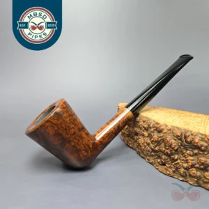 Herriot Pipes Smooth Golden Contrast Bell Dublin Handmade Briar Pipe, New