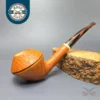 Christophe Wolff Sandblasted Rhodesian w/ Ivorite Handmade Briar Pipe, New