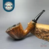 Christophe Wolff Smooth "Fleur" Freehand w/ Olivewood Handmade Briar Pipe, New