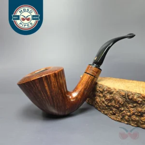 Ser Jacopo Gem Series Granato Smooth Dublin Estate Briar Pipe, Unsmoked