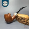 Dunhill 1971 Root Briar 101 Bent Billiard w/ Silver Estate Briar Pipe, English Estates