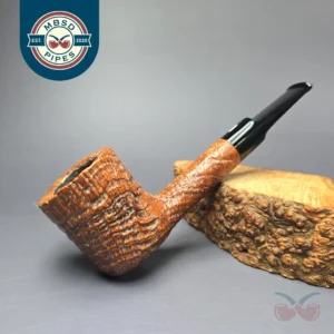 Castello Old Antiquari 4K Sandblasted Lovat Estate Briar Pipe, Italian Estates