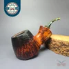 Peder Jeppesen Ida Contrast Sandblasted Volcano Estate Briar Pipe, Danish Estates