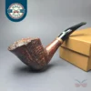Bonfiglioli 2022 Free Form Sandblasted Dublin Estate Briar Pipe, Unsmoked