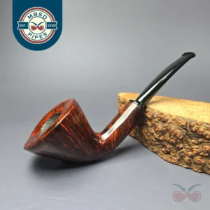 Herriot Pipes Smooth Asymmetrical Dublin Handmade Briar Pipe, New