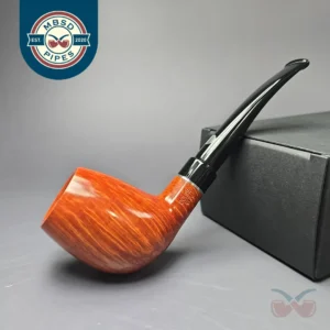 Mastro de Paja Dolce Vita L 03 Smooth Brandy Estate Briar Pipe, Unsmoked, 9mm