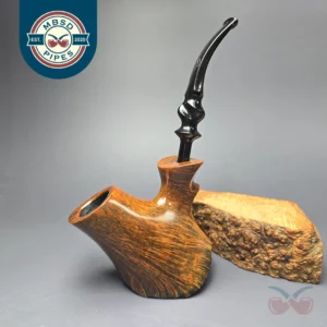 Preben Holm Private Collection (B) XL Smooth Volcano Estate Briar Pipe, Unsmoked