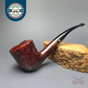 Georg Jensen Mira Smooth Bent Dublin Estate Briar Pipe, Unsmoked