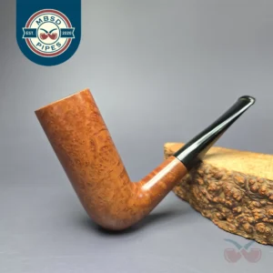 Tsuge Topper Smooth Nosewarmer Stack Estate Briar Pipe, Japanese Estates